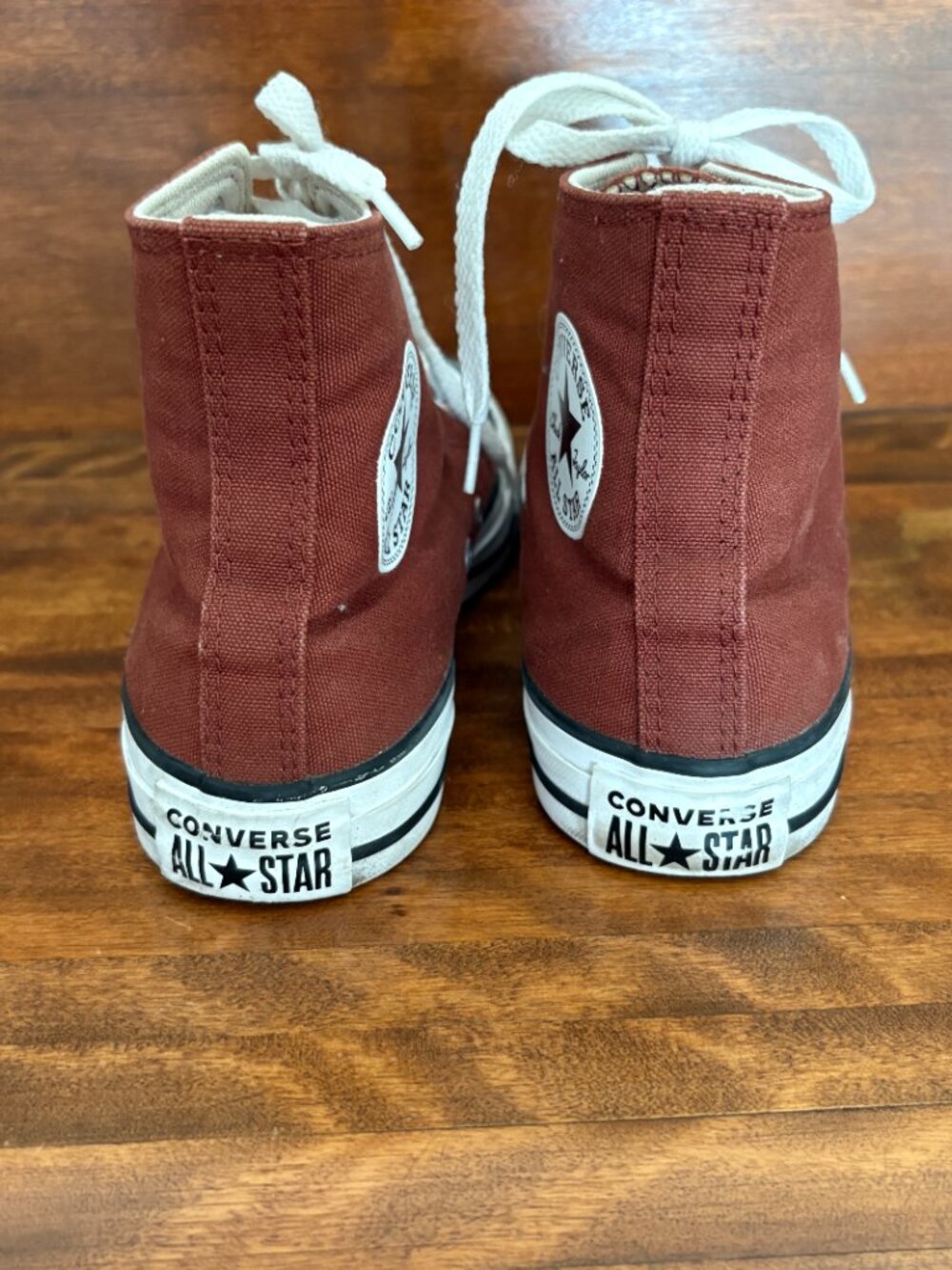 Converse Chuck Taylor All Star High Top Rosewood Brown Retro Y2K Skater M5 W7 - Picture 6 of 8